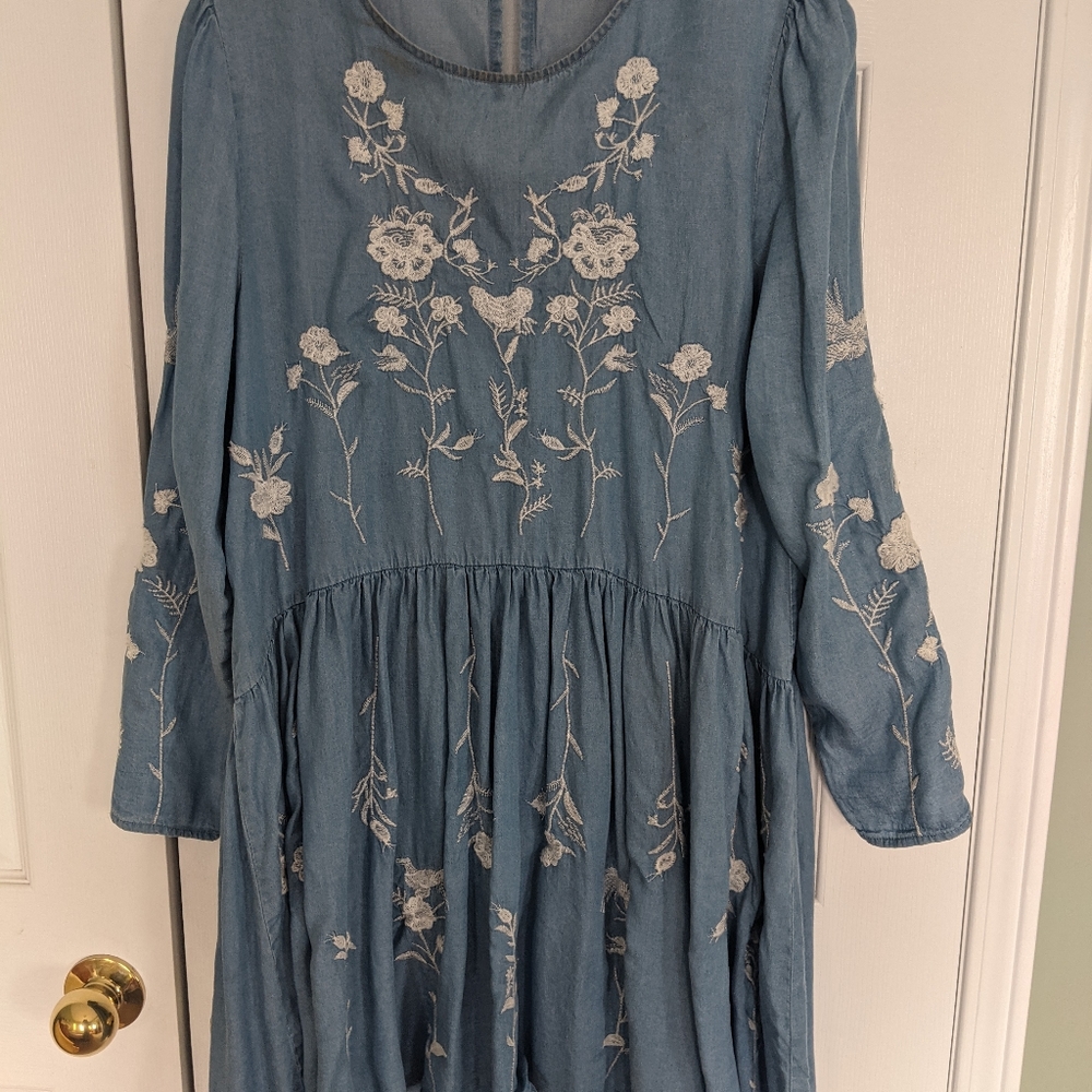 Philosophy denim floral dress